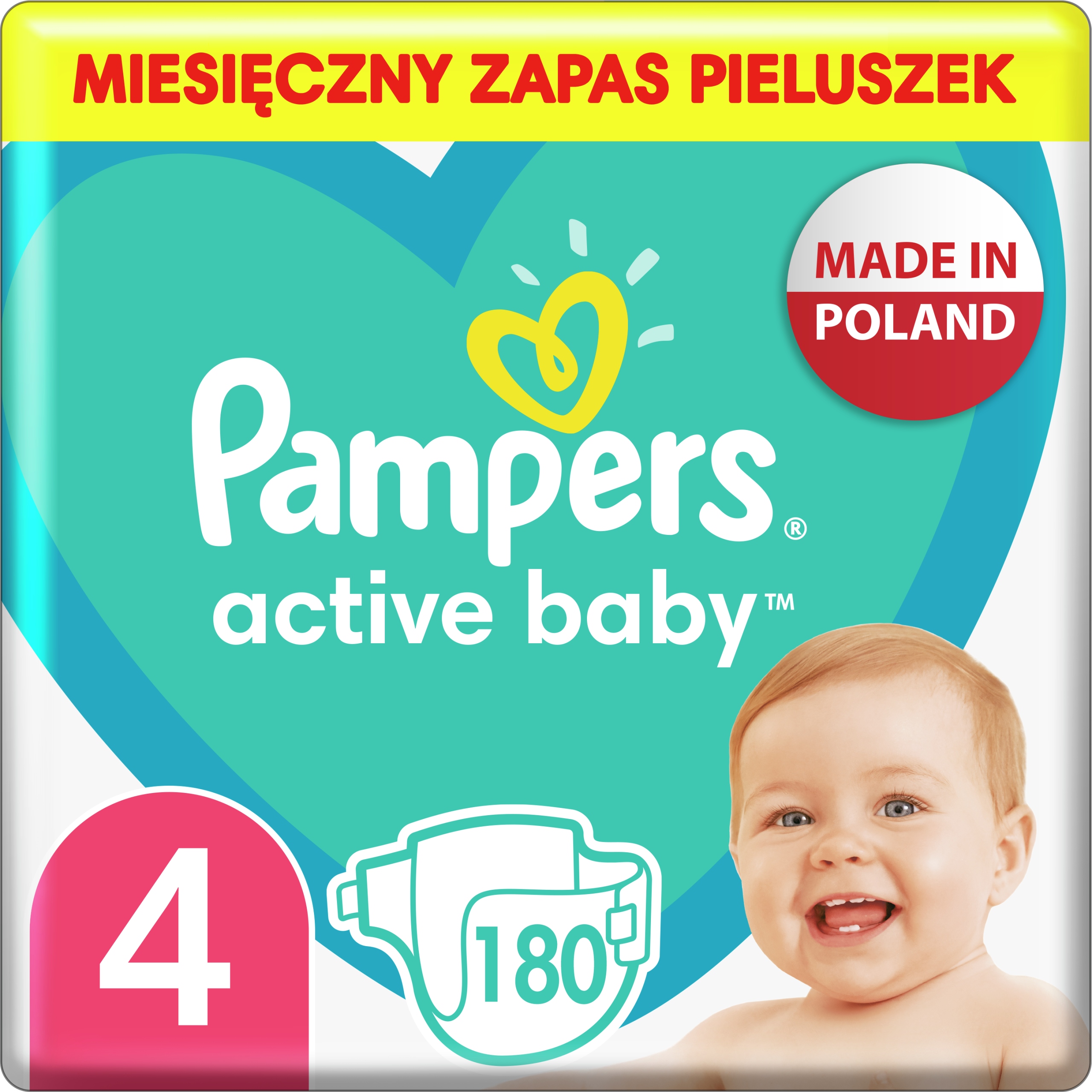 pieluszki pampers 4 najtaniej 174 szt