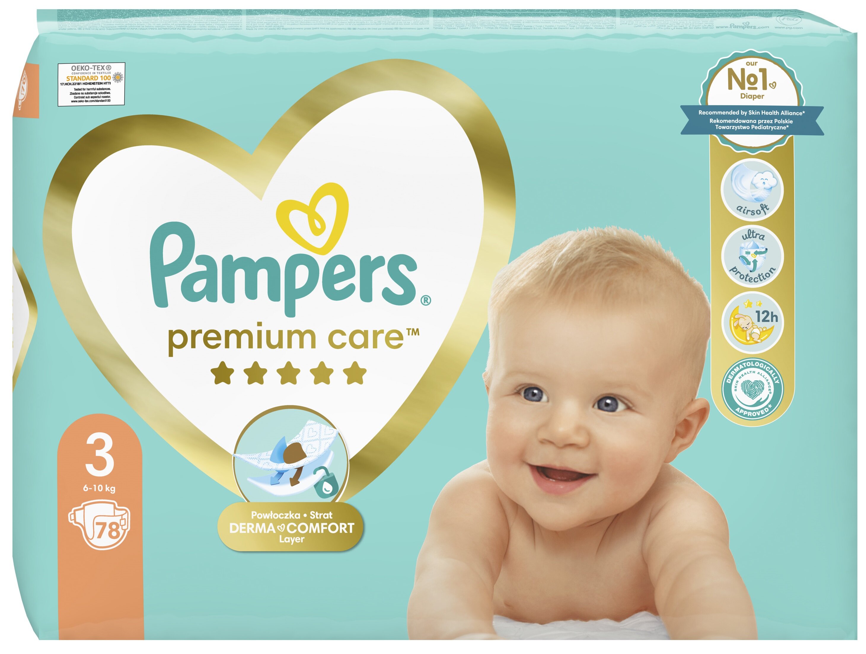 pampers newborn 1 78 szt