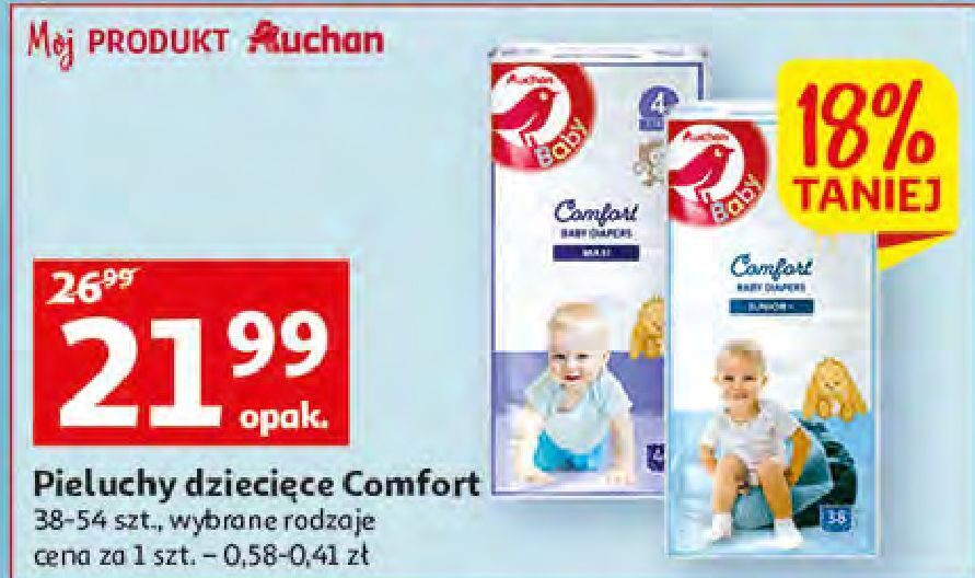 biedronka pampers 2 opakowanie