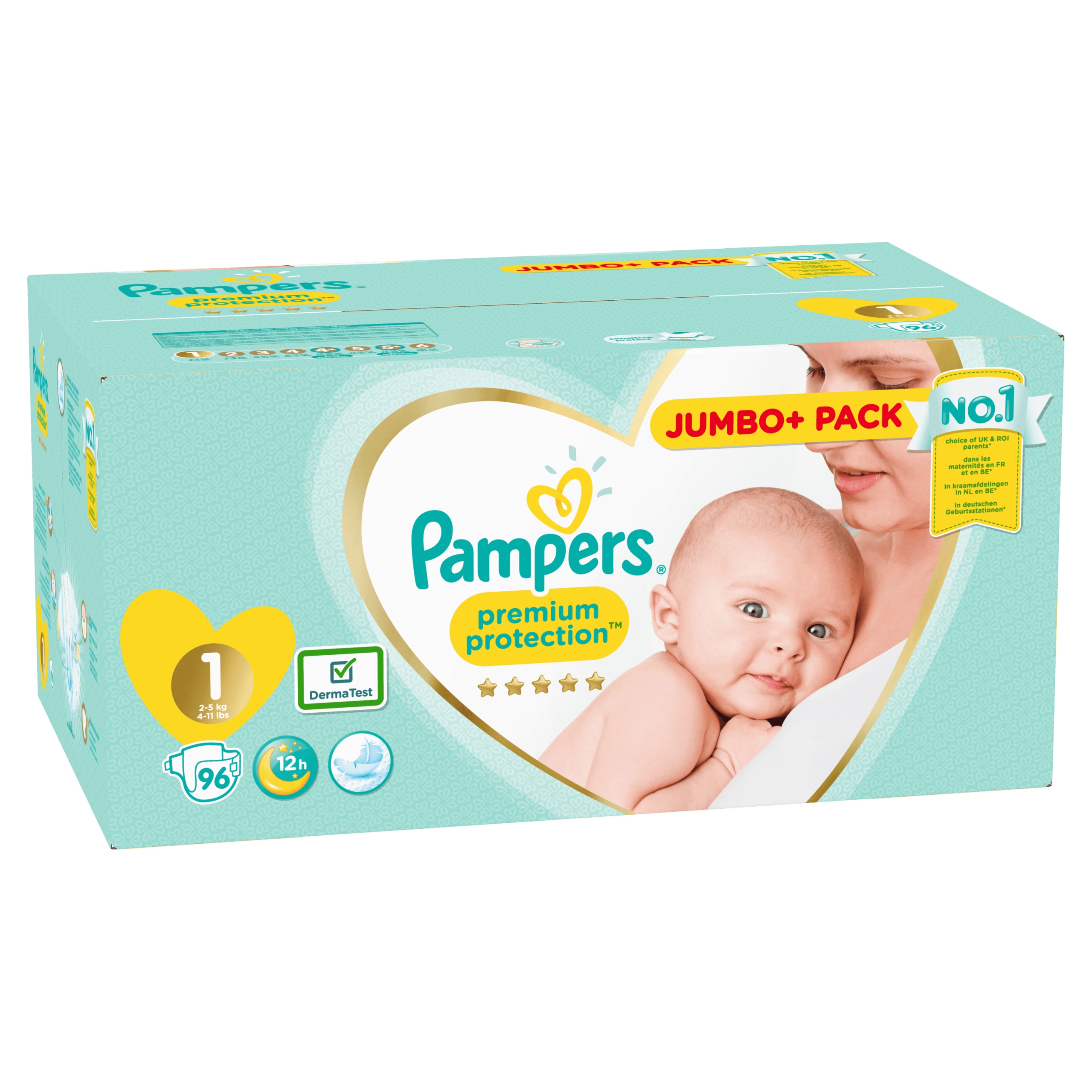 how to change newborn diaper with pampers