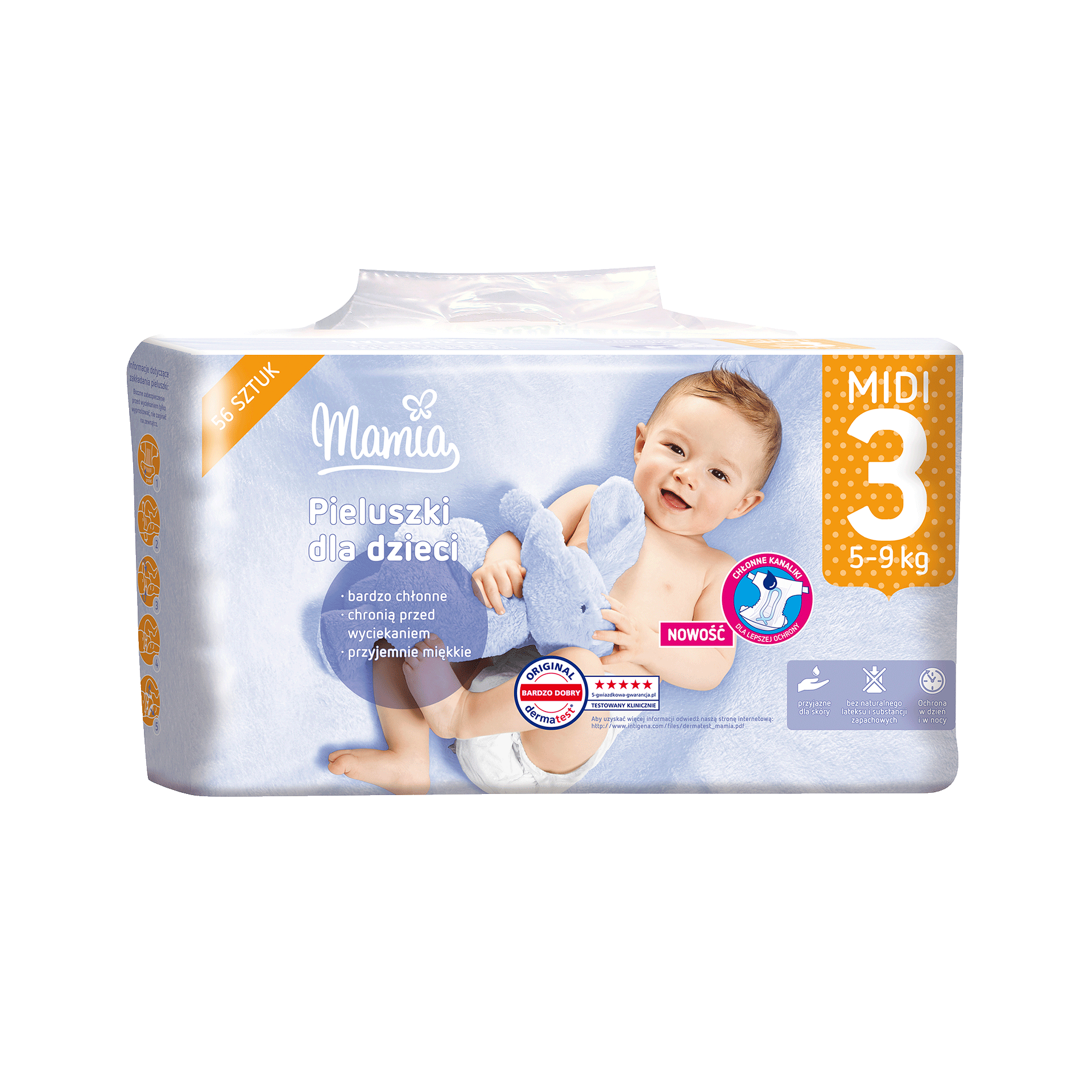 pieluchy new dry czy baby care