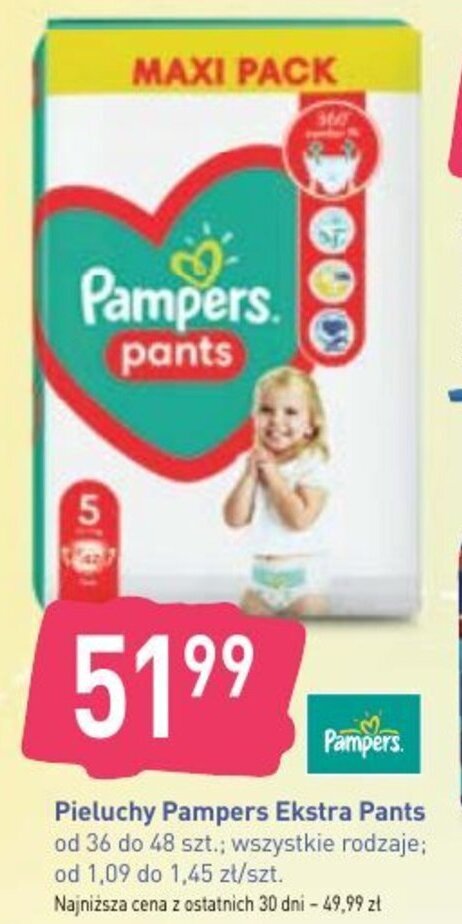 pieluchy pampers mega packa