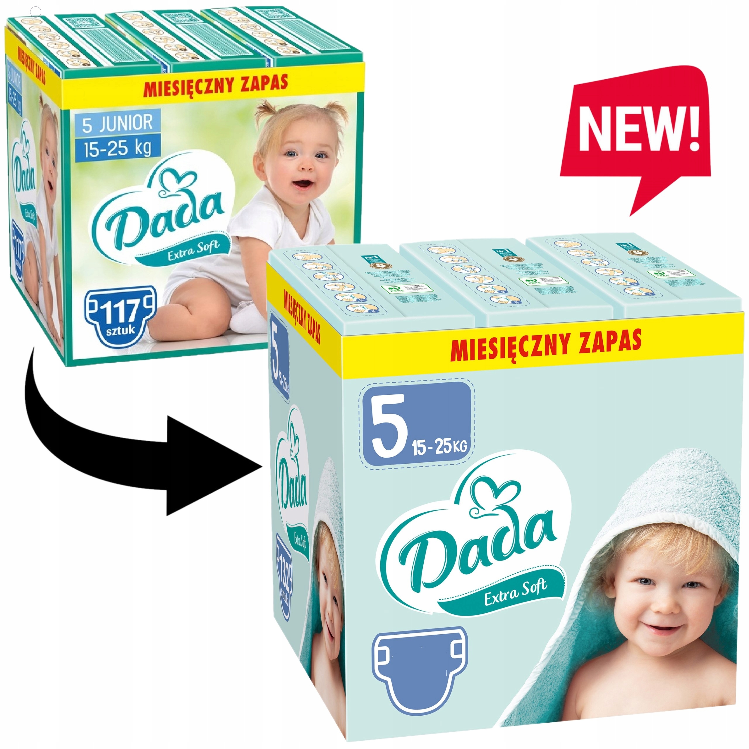 najmniejszy pampers