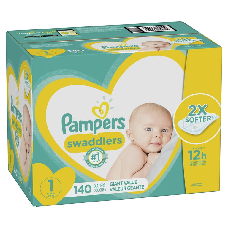 pampers pee