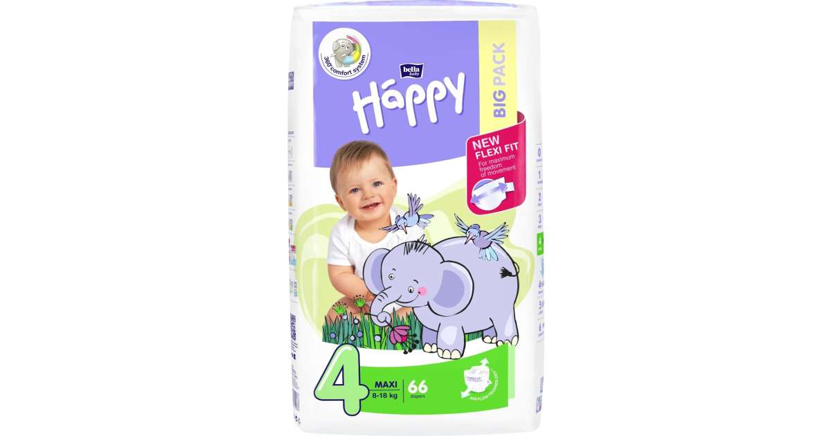 empuj pampers 4+