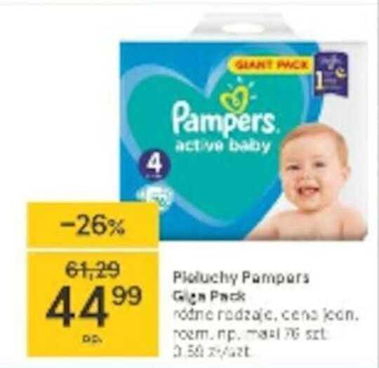 pampers pants przetwstuj