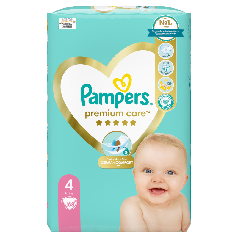 pampers 228 szt