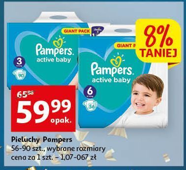 pampers active baby 5 110 szt