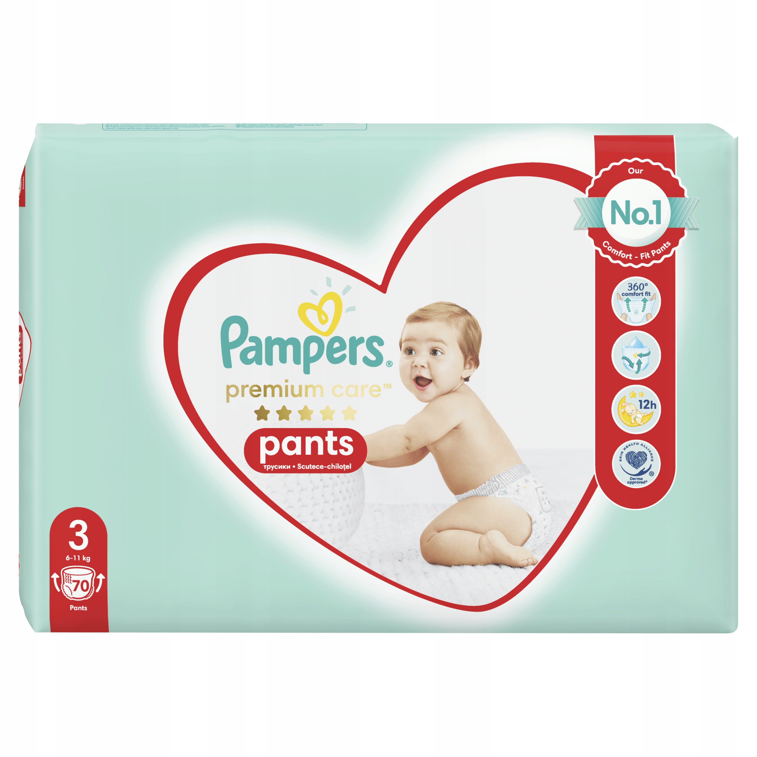 leclerc pampers premium care 3