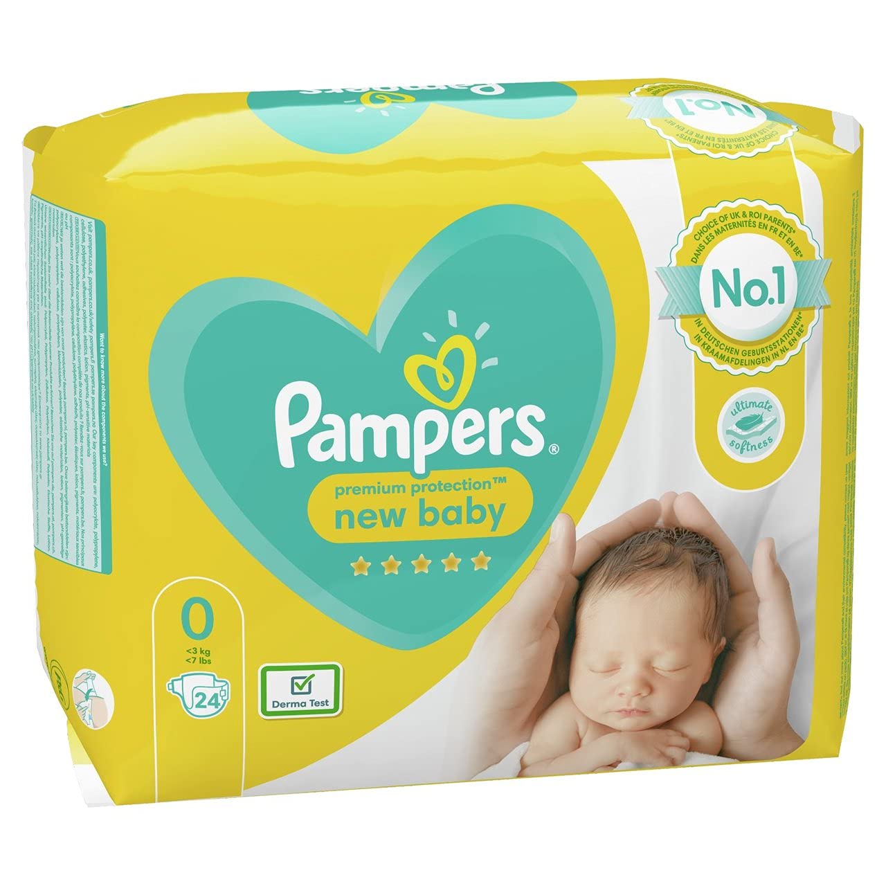 pampers premium care 0 duze paczki