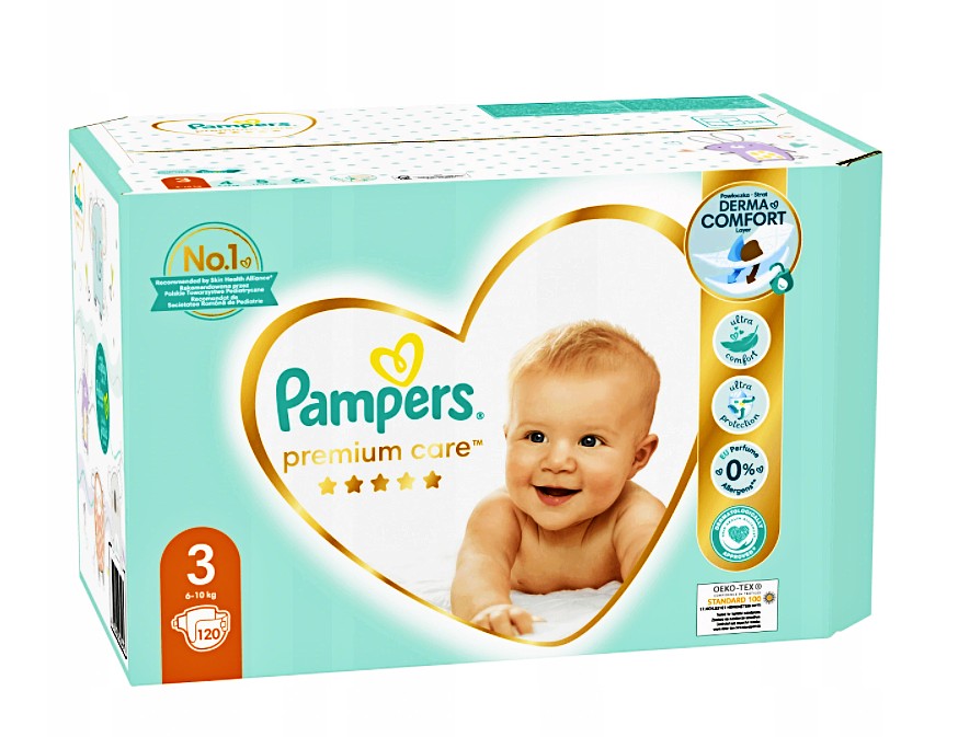 napisy na pieluszkach pampers