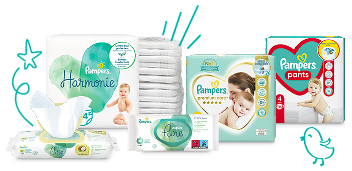 pampers mata do przewijania