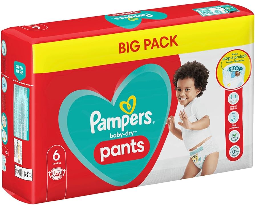 pampers pants 4 przedzial wagowy