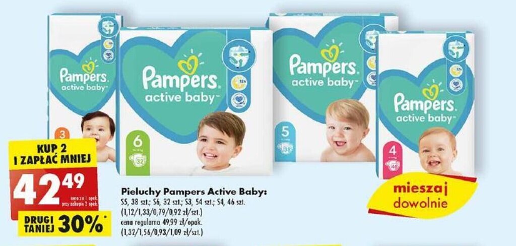 pieluchy pampers 4 tesco