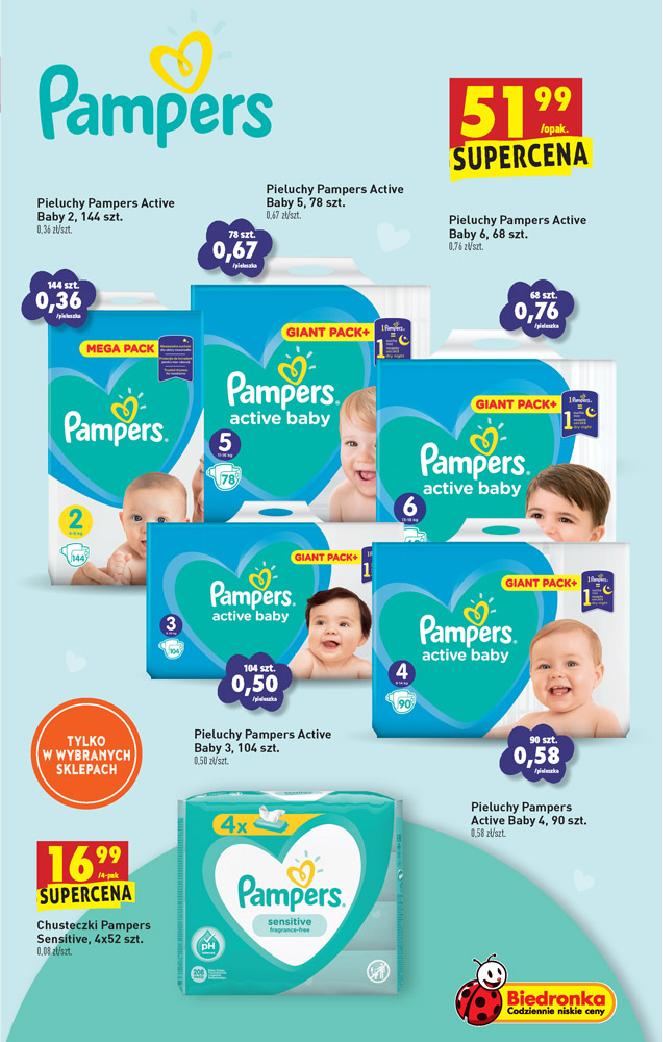 pampers 4 36 szt