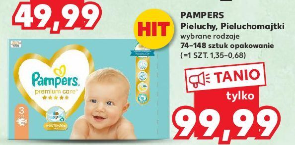 rossmann pieluchy pampers premium care 2