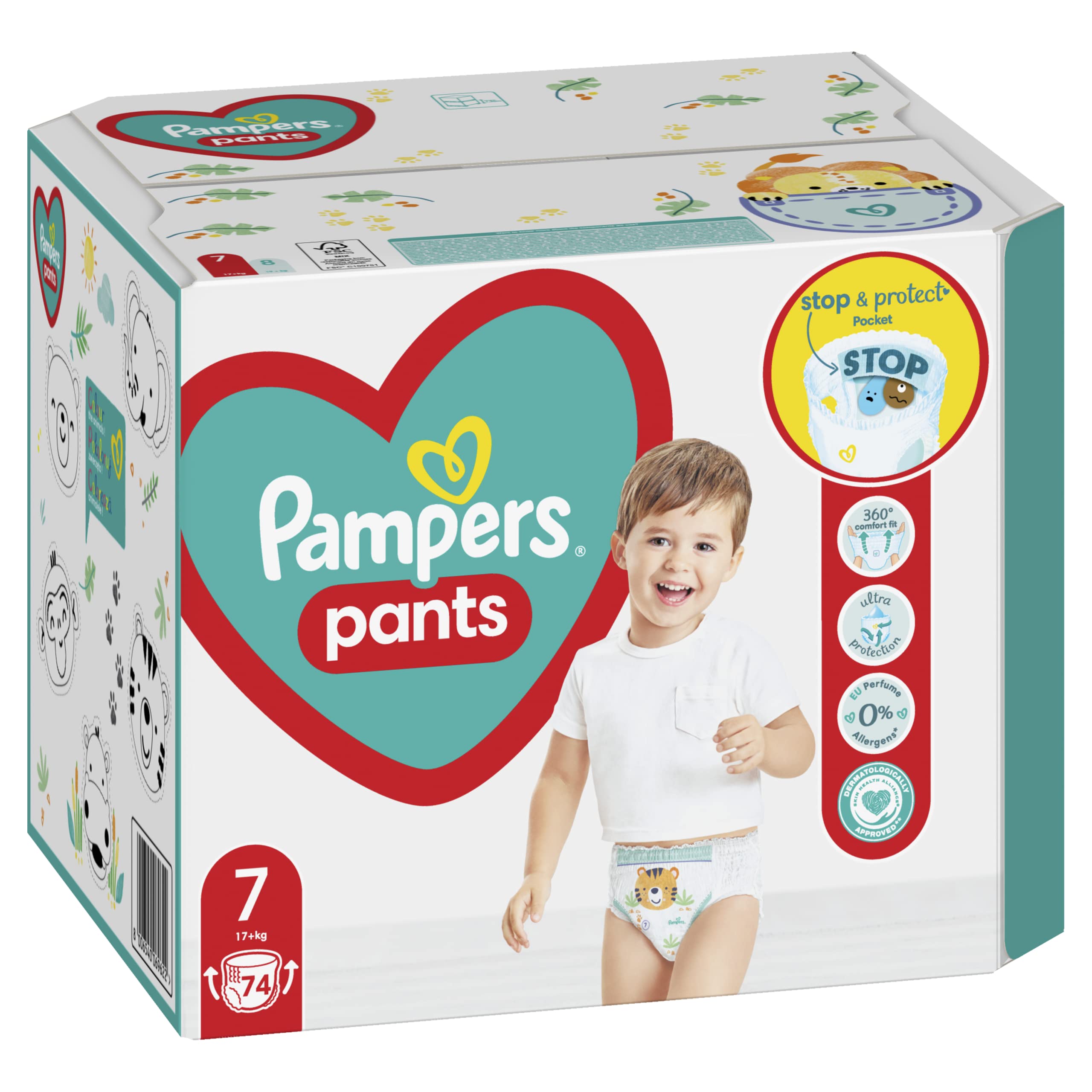 pampers acive baby 4