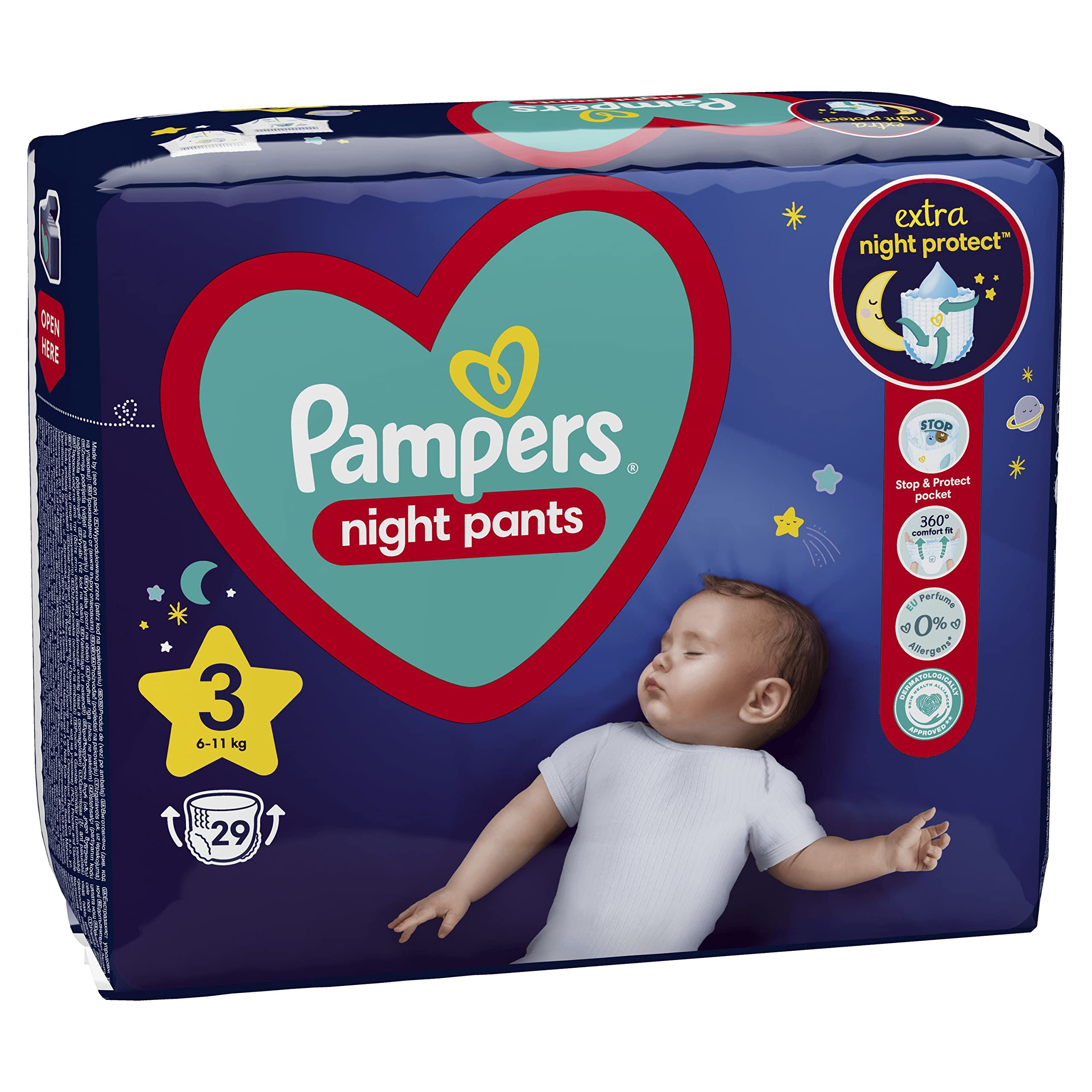 pampers 3 60 szt