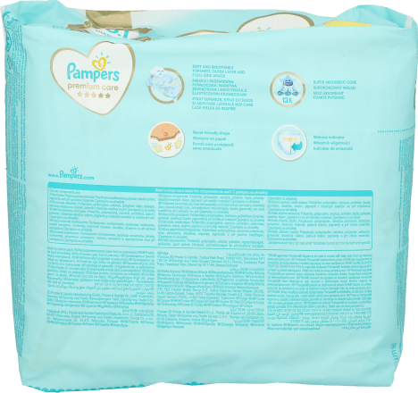 pampers care rozmiar 4