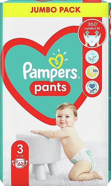 pampers 4+ 152 szt