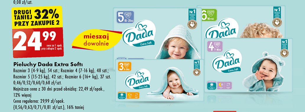 pampers pants pieluchomajtki 9-15kg 4+ opakowanie 52szt