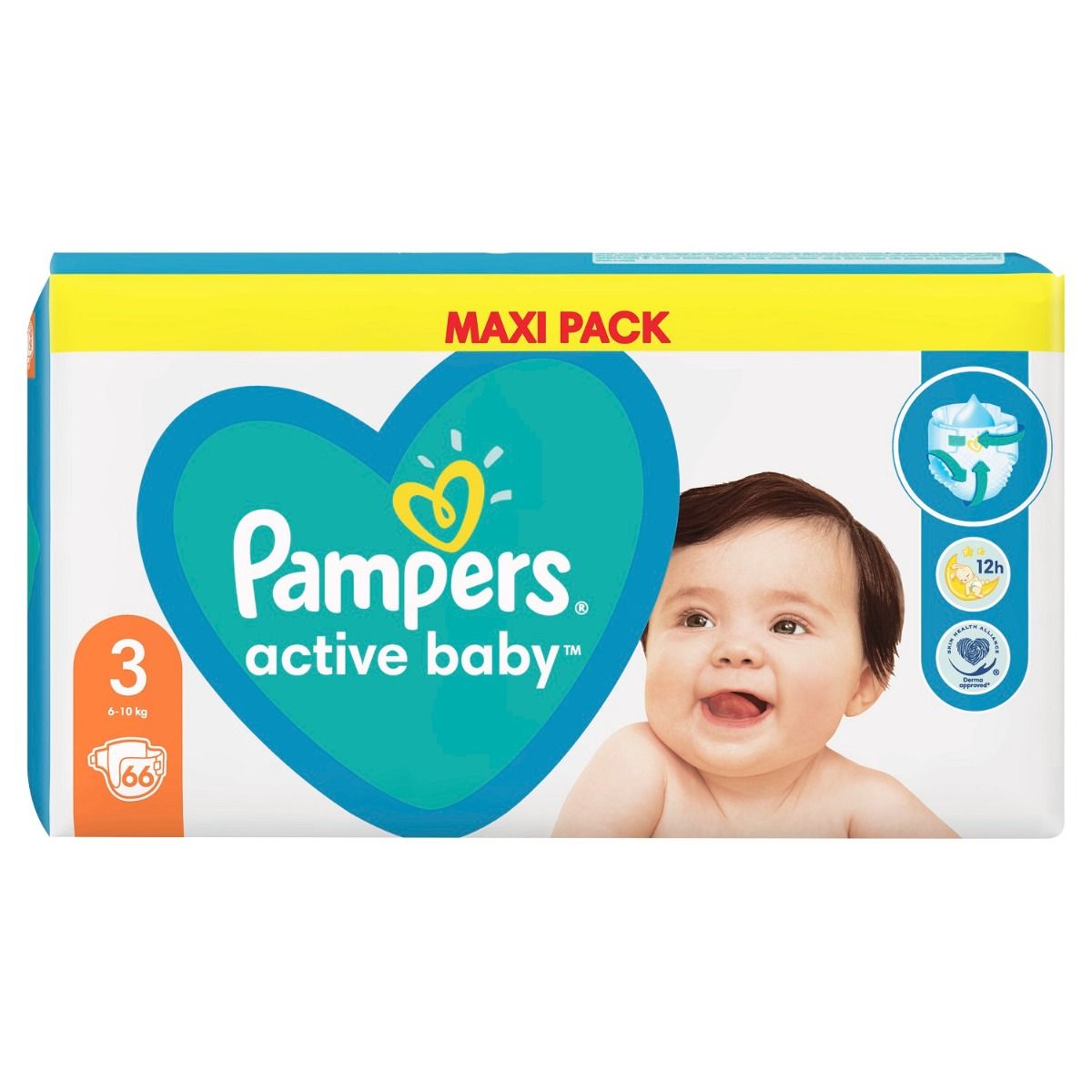 pampers pieluchomajtki pants 4 maxi 176 szt