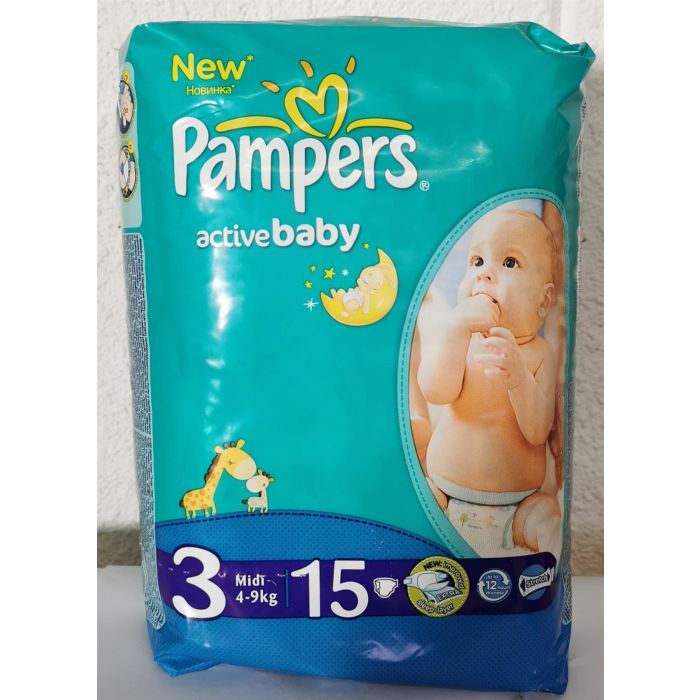 pampers palący sie