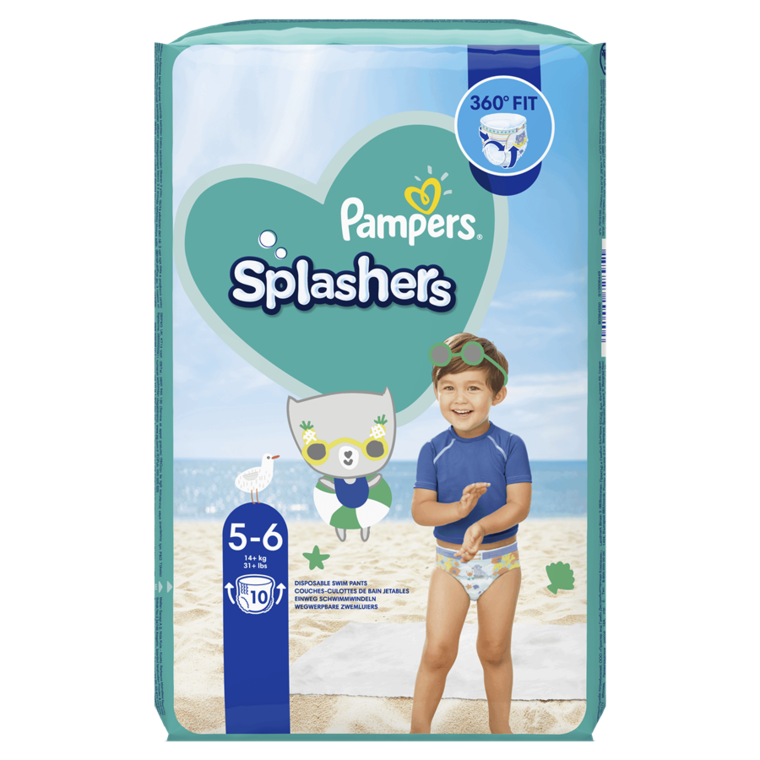 pampers splashers instruction