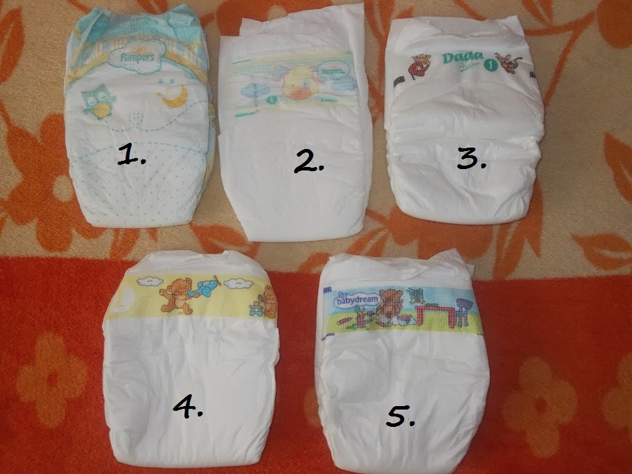 pampers opakowanie kiedys