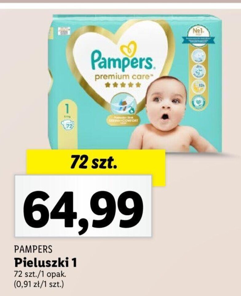 pampers premium care pieluchy nr 2 3-6 kg 80 szt