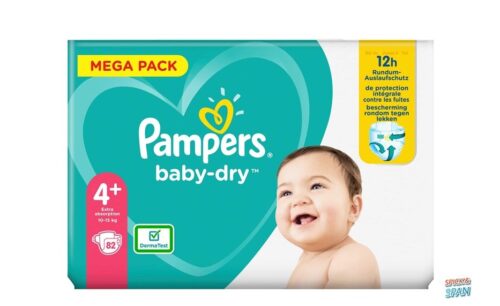 pampers 4 plus 70 szt