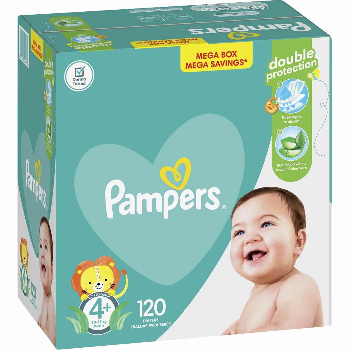 pampers упаковка