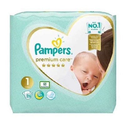 pampers newborn 2 5kg 43 szt