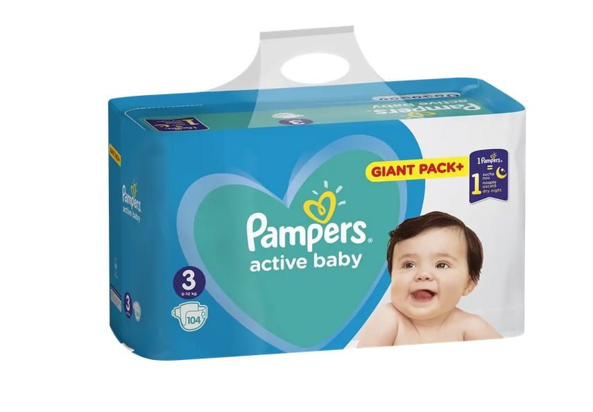 pampers active new baby