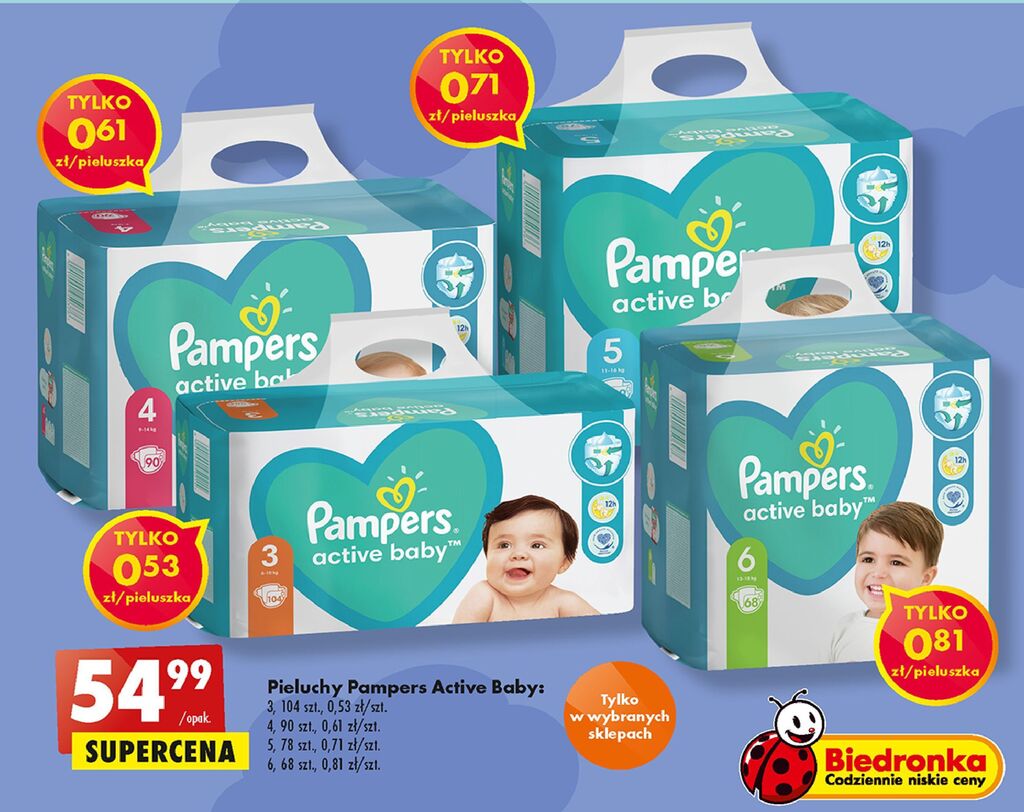 pieluchy pampers sleep and play 5 junior