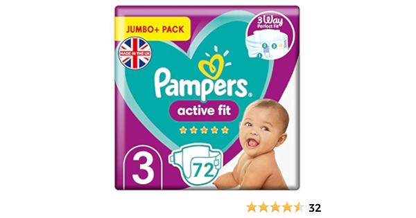 pampers dla dziewczynki