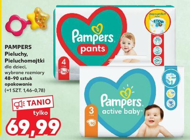 pampers premium care 1 pieluchy delikatne 176szt ceneo