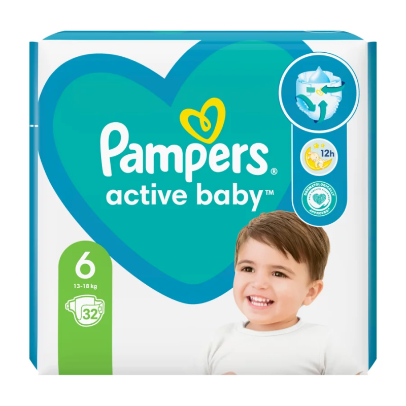 pampers 6 36 sztuk