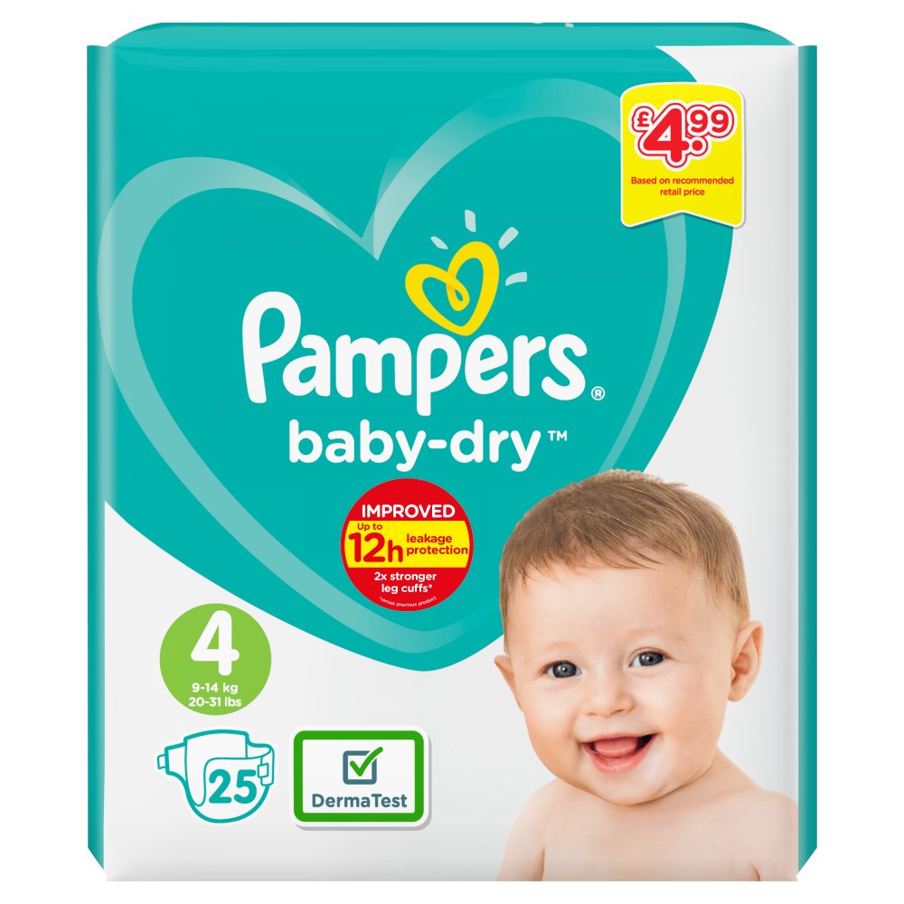 dziecko pupa pampers