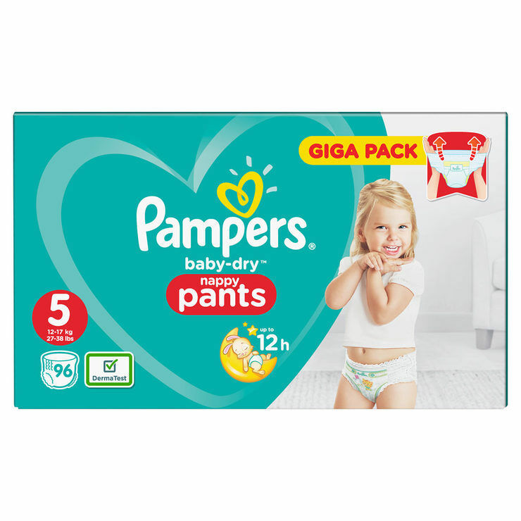 pieluchomajtki pampers 5 tesco