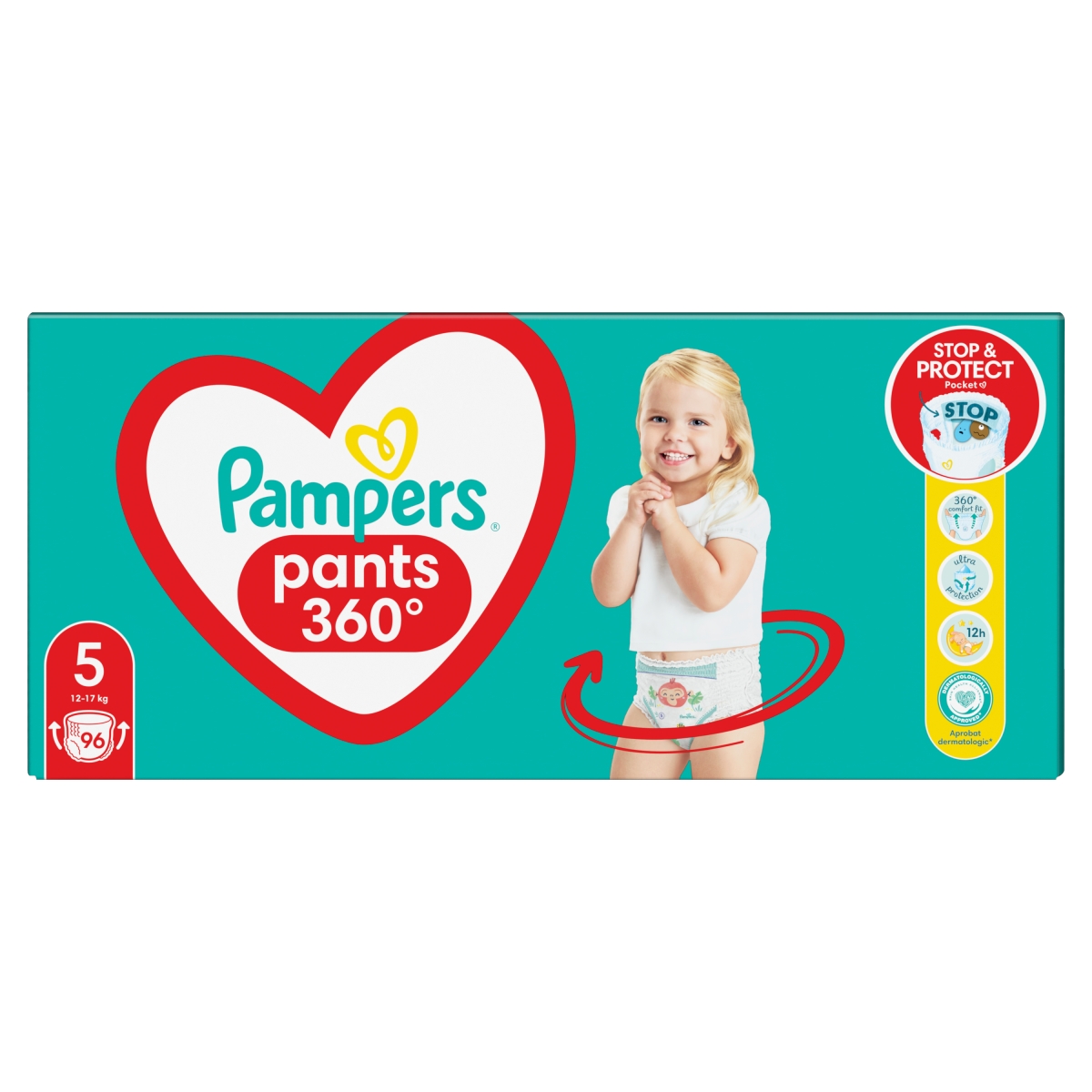 pampers tańczącym tatą