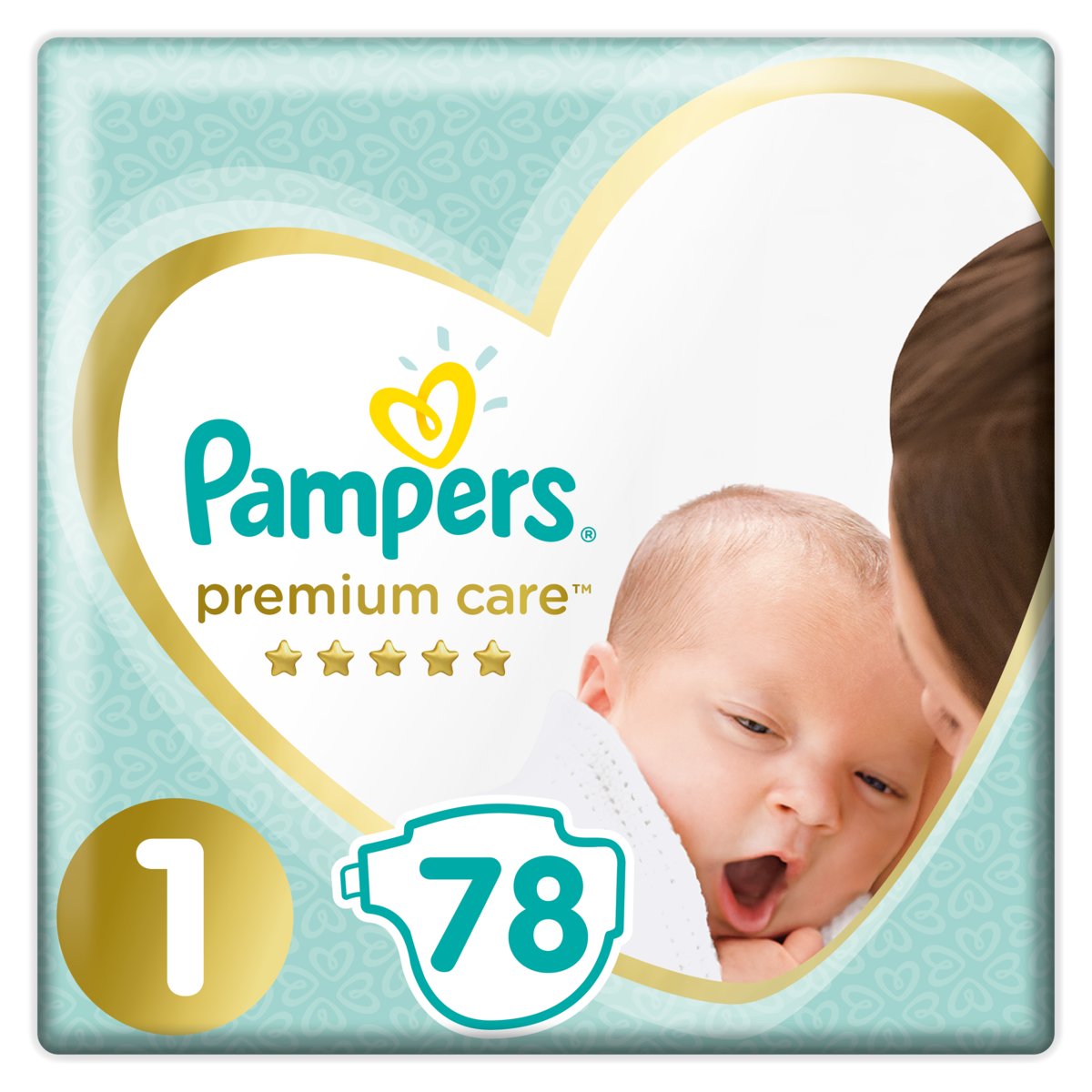 pieluszki pampers 76 szt