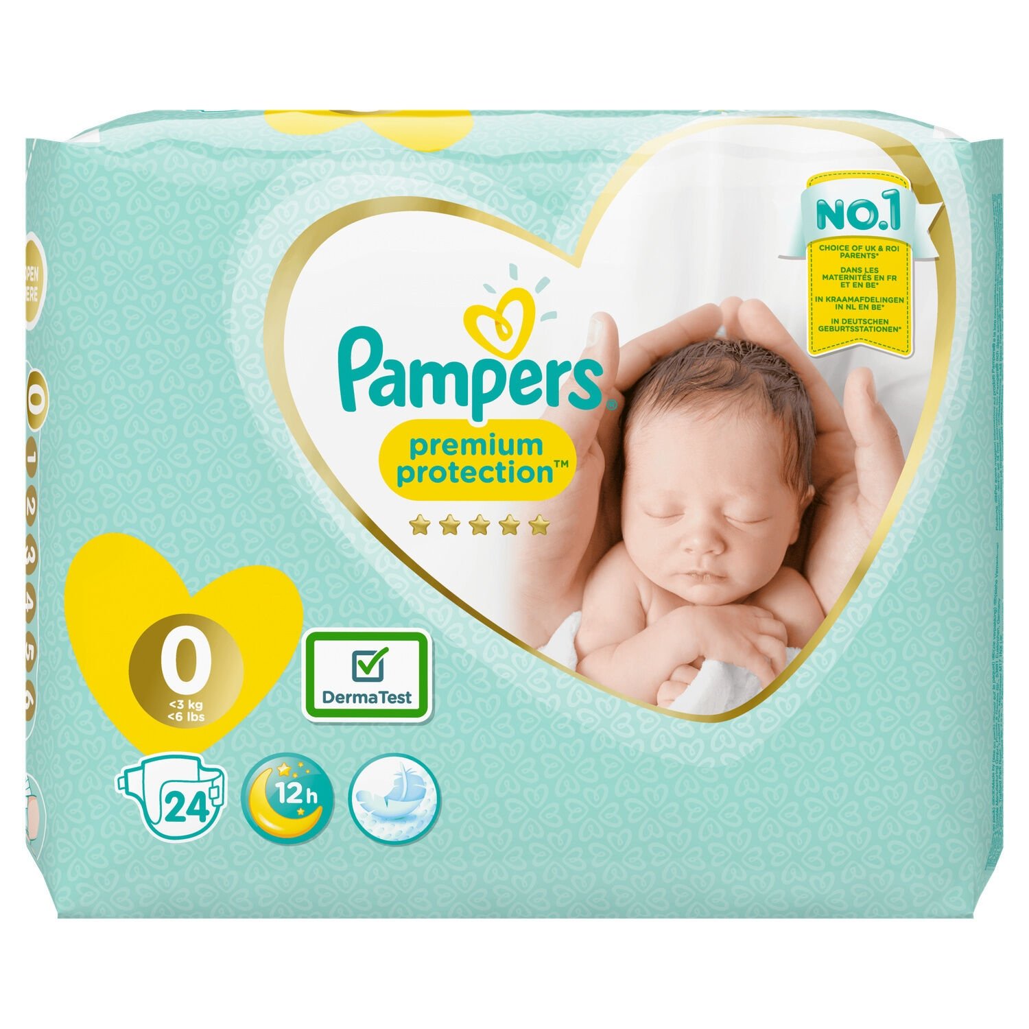 five years old in pampers