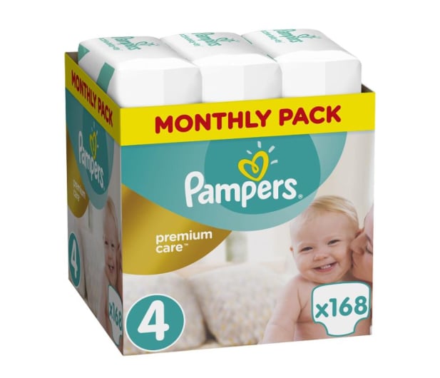 pampers mokry z zewnątrz