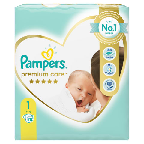 pampersy pampers zalozone na dziecko na lerzeniu