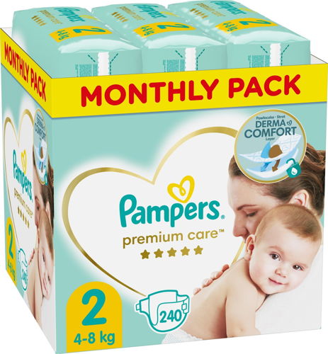 pampers procare size 2