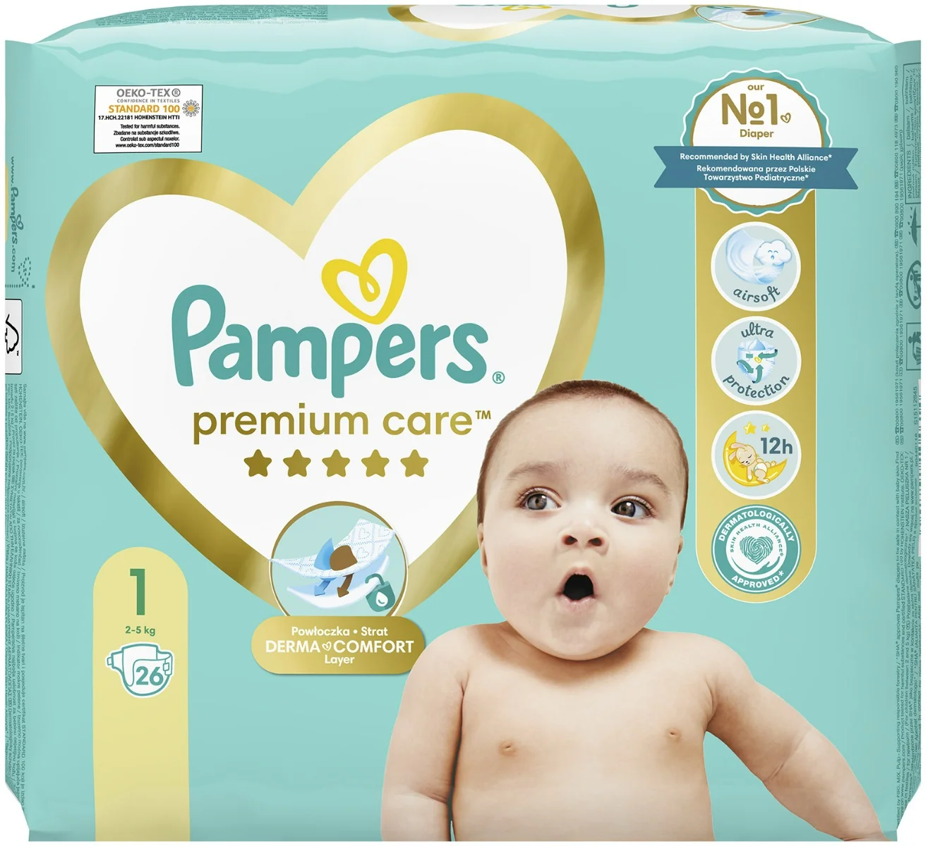 pampers newborn rozmiar 1