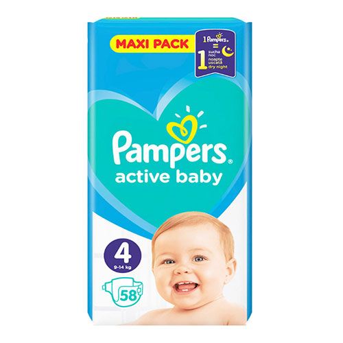 pampers active baby 4 132