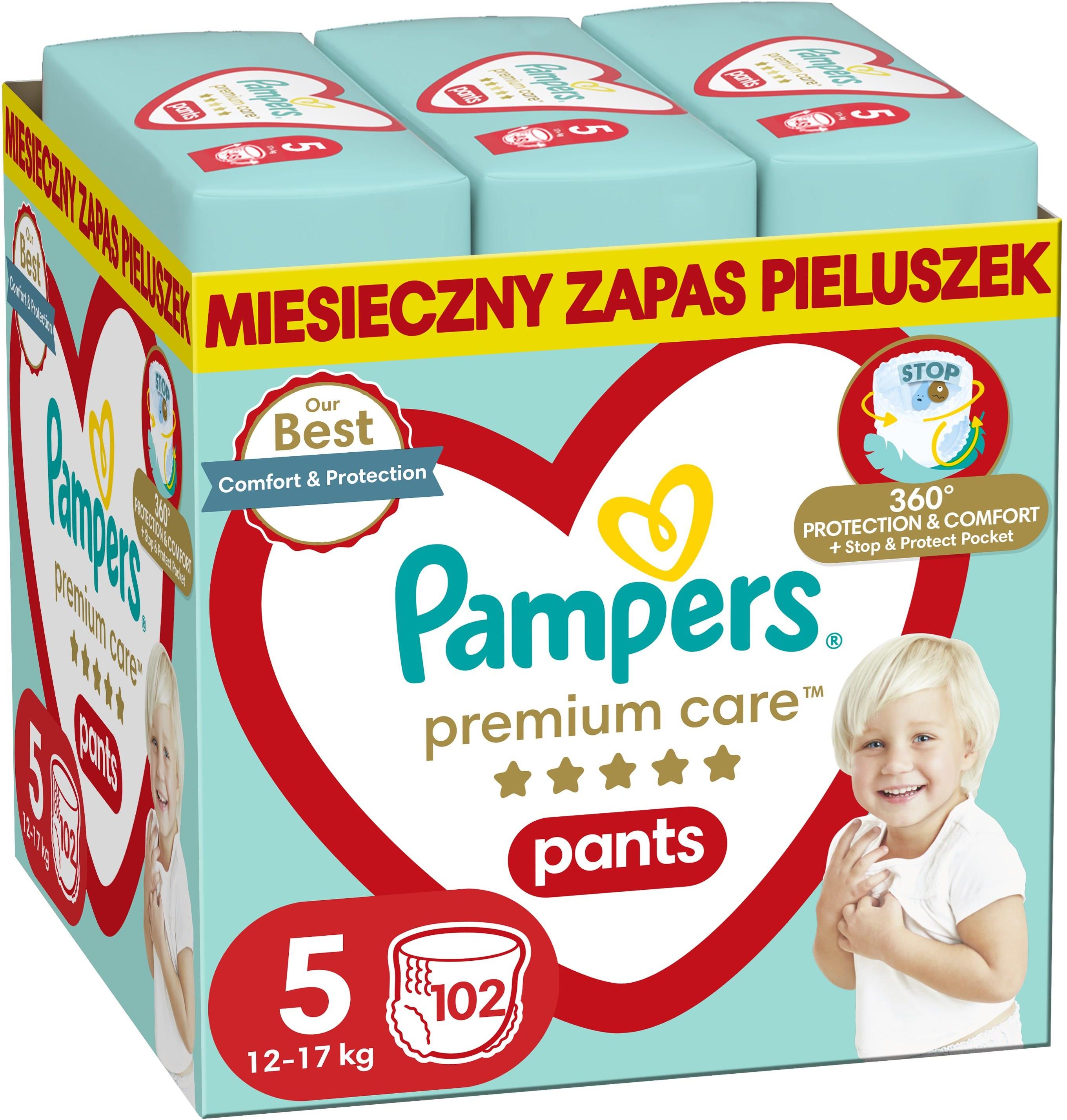 pampers prenium pants large