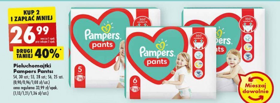 pampers premium care pieluchy rozmiar 2 mini 4-8kg 23 sztuki